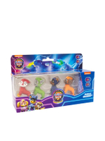 ฟิกเกอร์ Paw Patrol The Movie 2 ยางลบ 3D Erasers 5 ชิ้น แบบสุ่ม สีหลากสี