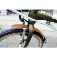 20/16 Inch Bicycle Fender Retro Folding Bike Mudguard HAC653 Wings For D5 D7 Dahon Folding Bike