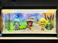 【AOWOBOX】GSC 黏土人 為美好的世界獻上祝福 達克妮絲 阿克婭 惠惠 (3入) 主題展示盒