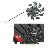 New GPU fan 4PIN 85MM T129215SU PLA09215S12H for ASUS GTX 970 960 950 760 670 mini graphics card cooling