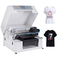 Ariwren DTG Flatbed Printer, A3 Size Digital T-shirt Printing Machine, Automatic Direct to Garment Printer