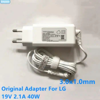 Original 19V 2.1A 40W 3.0x1.0mm AC Adapter For LG LCAP48-WK WA-40G19FS ADS-40MSG-19 19040GPK GRAM Laptop Power Supply Charger