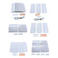 Manik Lampu SMD, 20 / 50Pieces, 3 / 6V, dengan Kanta Optik, Sesuai untuk TV LED 32-65 inci