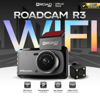 [Upgraded +WIFI]ROADCAM R3 WiFi Version Budget Dash Cam Front and Rear Dual Channel Recording Full H