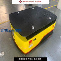 【臺灣公司 品質保固】定制激光agv二維碼agv小車無人搬運車倉儲物流運輸工業AMR機器人