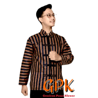 Baju Koko Pria Lurik Sanghai Koko Surjan Lurik Surjan Koko Lurik Sanghai