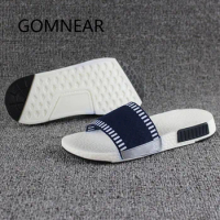 GOMNEAR Men Soft Indoor Home Slippers Summer Non-slip Casual Slippers Floor Flip Flop Outdoor Slipper House Shoes bathroom Male