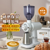 小飛鷹電動磨豆機手沖磨咖啡豆小型專業意式研磨機咖啡機110V