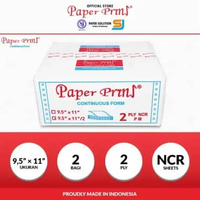 Paperpryns Kertas Continuous Form 2PLY NCR PRS 9,5" x 11"/2 (Bagi 2)