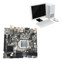 H61 Motherboard 1155-pin DDR3 Desktop Mainboard Integrated Eight-channel Sound Card H61 Motherboard 1155-pin DDR3 Integrated
