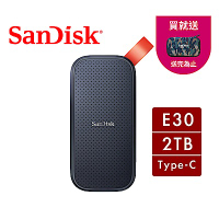 SanDisk E30 2TB 行動固態硬碟-G26 Type-C