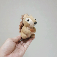 Boneka Tupai Coklat Everland Original Size 10 Cm/ Boneka Tupai