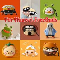 Fashion Cool Cartoon Cover for Huawei Freebuds Pro 2 Case Creative Cute Cover for Freebuds 5i 4i Case for Freebuds Charging Box