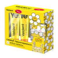 VELDENT Extreme Awake Toothpaste [100g x 2pcs] + Bag Wiggle Wiggle Limited Edition 1pcs