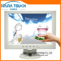 12 inch USB Touch Screen Portable Monitor Wall Mount Monitor for Medical Equipment