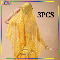 3pcs/Set Dress Performance Tassel  Costumes Belly Dance Baju Tari Perut Kostum India Anak  Performan