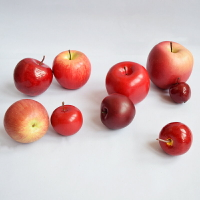 仿真蘋果假水果模型靜物攝影道具水果店櫥窗裝飾場景布置圣誕擺件