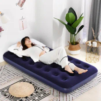 inflatable mattress single lazy inflatable sofa lunch break lazy bed Inflatable mattress PVC outdoor air cushion bed