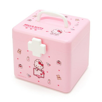 小禮堂 Hello Kitty 方形手提急救箱 (三麗鷗家醫科)