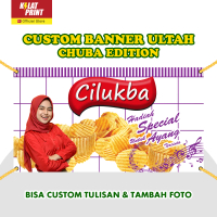 Custom Banner Ultah Hadiah Sidang Wisuda Design Ala Chuba Edition