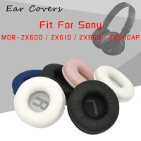 Ear Pads For Sony MDR ZX600 ZX610 ZX660 ZX660AP Headphone Earpads Replacement Headset Ear Pad PU Leather