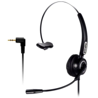 NEW Professional monaural call center telephones headset phone headphones with 2.5mm jack plug,RJ9/RJ11 plug optional