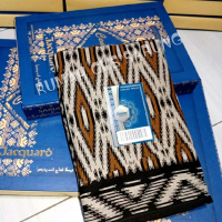 Sarung Cendana Kawung dobby rayon original