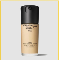 MAC 魅可全新升級客製化無瑕粉底液 STUDIO FIX FLUID 24HR MATTE FOUNDATION + OIL CONTROL SPF15 #NC15 30ML   