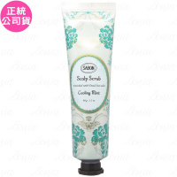 SABON 沁心薄荷 死海鹽頭皮磨砂膏(90g)(條裝)(公司貨)