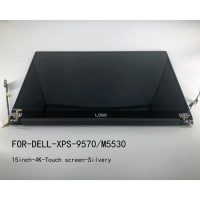 15 Inch 3840*2160 Touch Screen For Dell XPS 15 9570 M5530 LCD Touch Screen Upper half set