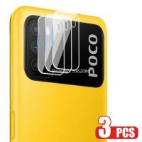 1-3PCS Camera Tempered Glass For Xiaomi Poco M3 Pocom3 m3 Screen Protector Camera Lens Film For Poco M3 Glass For mi PocoM3 Film