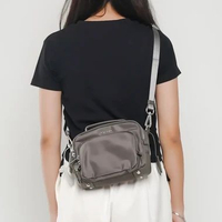 Tas TUMI TAMY GREY CROSS BODY BAG 100% ORIGINAL 18X21X5CM