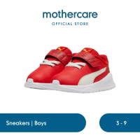 PUMA Puma Ferrari Anzarun LS AC Inf Rosso Corsa V - Sepatu Anak Laki-laki (Merah)