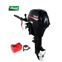 Wholesale/Retails Anqidi 4 Stroke 9.9 HP Water Cooled Outboard Marine Engine/Outboard Motors/Rubber Boat Power