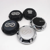 4pcs 64mm For Enkei Wheel Center Hub Cap Car Styling Cover Emblem Badge Sticker Accessories