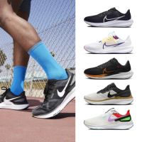 【NIKE 耐吉】運動鞋 慢跑鞋 跑鞋 AIR ZOOM PEGASUS 40/STRUCTURE 25 男鞋 女鞋 黑白 多款(DJ7883002&amp;)