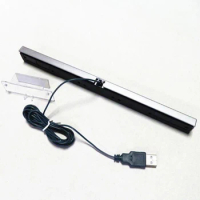 50PCS for Wii New Practical Wired Sensor Receiving Bar With USB Cable
