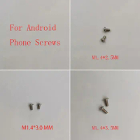 200Pcs M1.4*3.0 M1.4*2.5 M1.4*3.5 MM Android Phillips Screw For HUAWEI Xiaomi VIVO OPPO Samsung Redmi Lenovo Cell Phone Screws