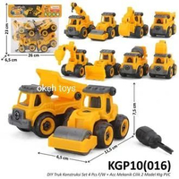 Mainan Bongkar Pasang DIY Mekanik Cilik Konstruksi KGP10