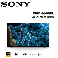 (贈禮卷3000元)SONY 65型 日本製 4K OLED 智慧電視 XRM-65A80L