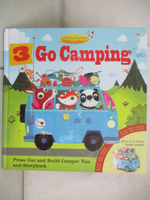 【書寶二手書T4／少年童書_JLE】3 Go Camping: Press Out and Build Camper Van and Storybook_Graham, Oakley/ Green, 