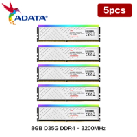 5pcs/lot AData XPG D35G Ram RGB DDR4 Memory 8GB 3200MHz 8GB 3600MHz Memory ram With Heat Sink ddr4 For Desktop
