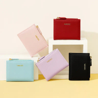 TAOMICMIC Dompet Wanita Kekinian PU Leather Y9051 Dompet Kartu Uang Kulit