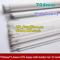 Free Shipping!!! 50PCS/Lot 704MM*3.4MM CCFL Lamp Tube Backlight For 32" LCD Sharp TV Screen Panel