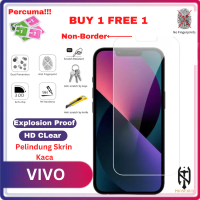 (BELI 1 PERCUMA 1)  FOR VIVO V Series 9H Clear Non Border Screen Protector Film Full Protection Temp