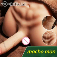Male Masurbator Real Silicone Big Ass Half Body Realistic Dildo Sex Doll Female Masturbation Vaginal Orgasm Sex Toys For Woman