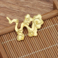20pcs Zinc Alloy Metal Casted Lucky Clouds Charms Decoration DIY Hair Head Jewelry Accessories