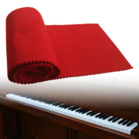 Piano Keyboard Cover for Piano Cleaning Care Dustproof for 88 Keys Electronic Keyboard Digital Piano