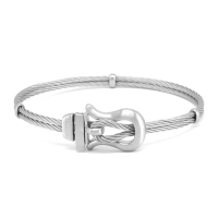 CHARRIOL 夏利豪 Bonifacio Bangle 鋼索手環 母親節送禮推薦