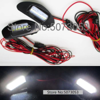 2PCS LED Under Side Mirror Puddle Light Welcome light lamp for TOYOTA ALPHARD 50 Series Estima 50 Previa ACR50W 55W GSR50W 55W